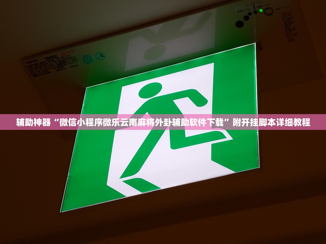 辅助神器“微信小程序微乐云南麻将外卦辅助软件下载”附开挂脚本详细教程
