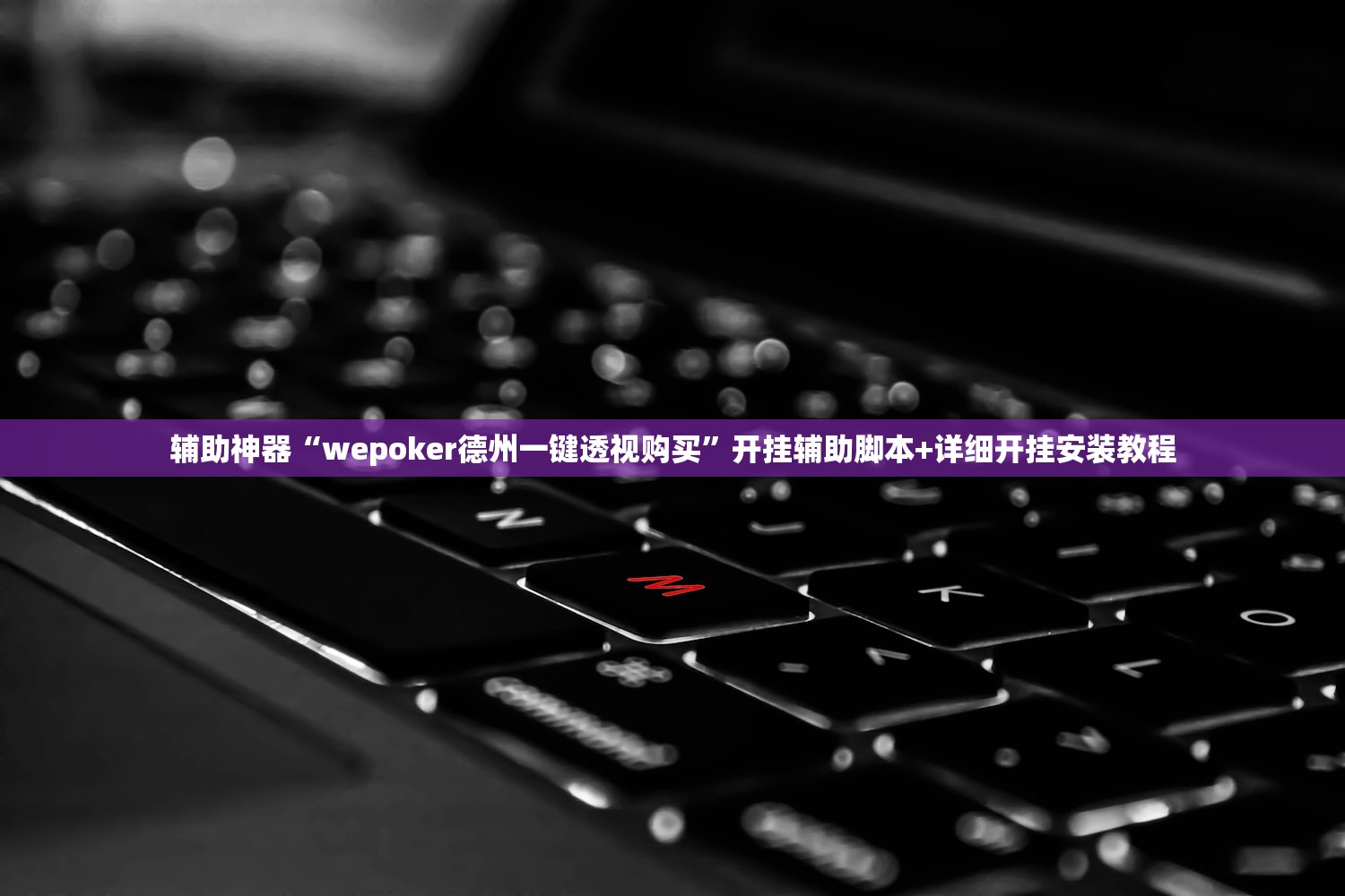 辅助神器“wepoker德州一键透视购买”开挂辅助脚本+详细开挂安装教程
